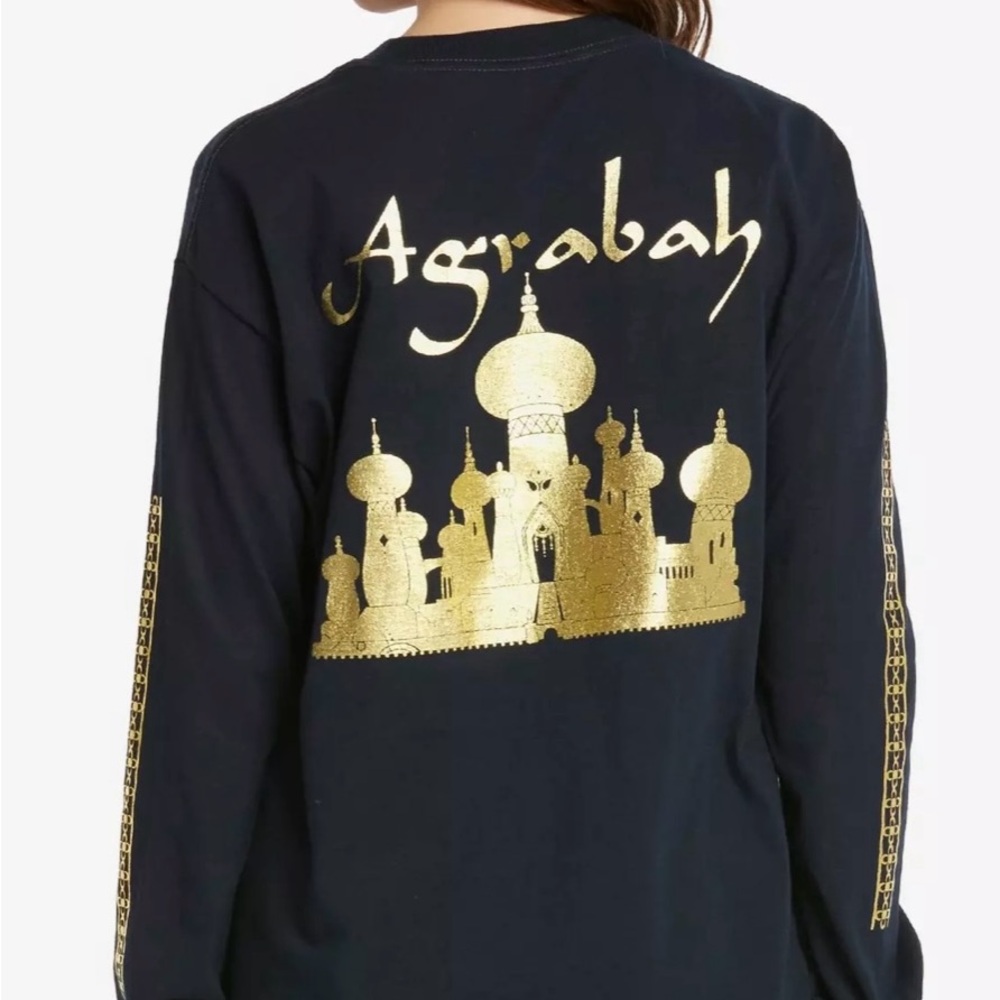 Boxlunch Disney Aladdin Agrabah Long Sleeve Jersey Tee